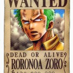 wanted zoro